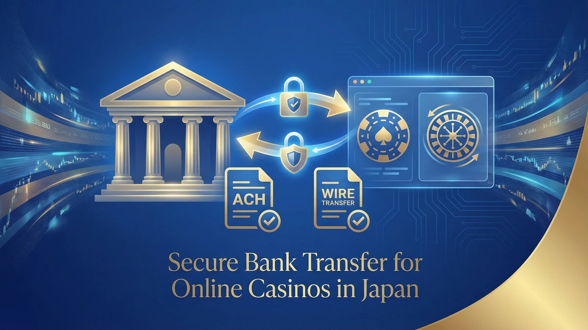 銀行振込で入出金できるオンラインカジノ：手数料・反映時間を徹底比較