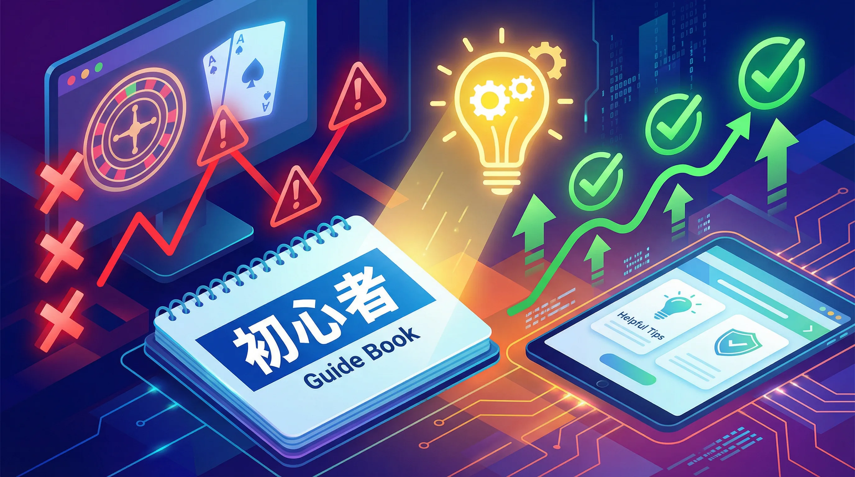 【2026年版】オンラインカジノ初心者が陥る失敗パターン10選｜損しないための完全対策ガイド