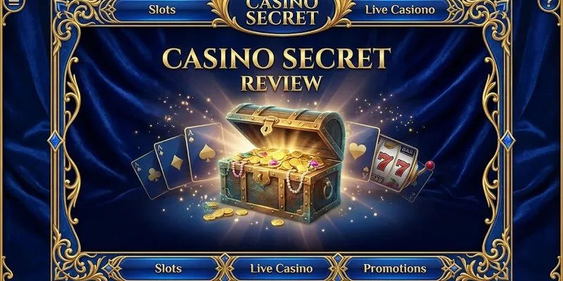 カジノシークレット徹底レビュー｜キャッシュバックが魅力の実力派カジノ