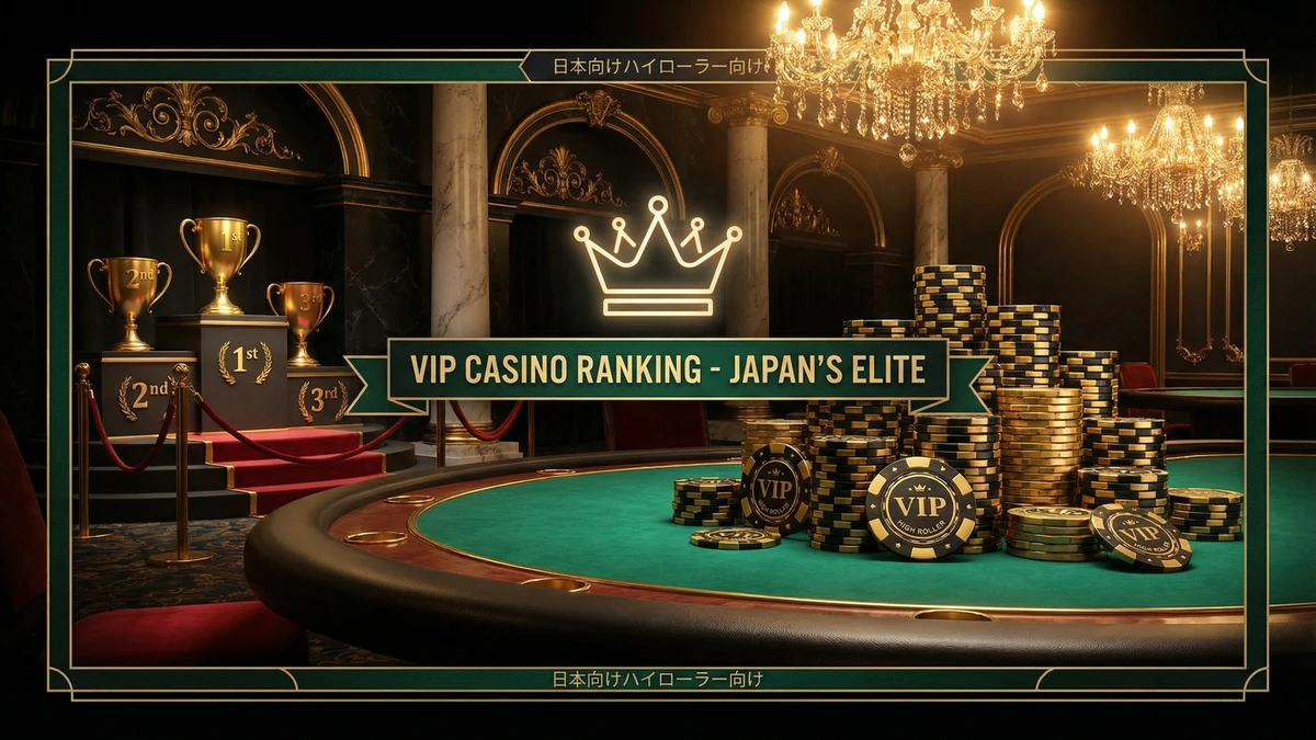 ハイローラー向けオンラインカジノランキング｜VIP待遇で遊べるカジノ