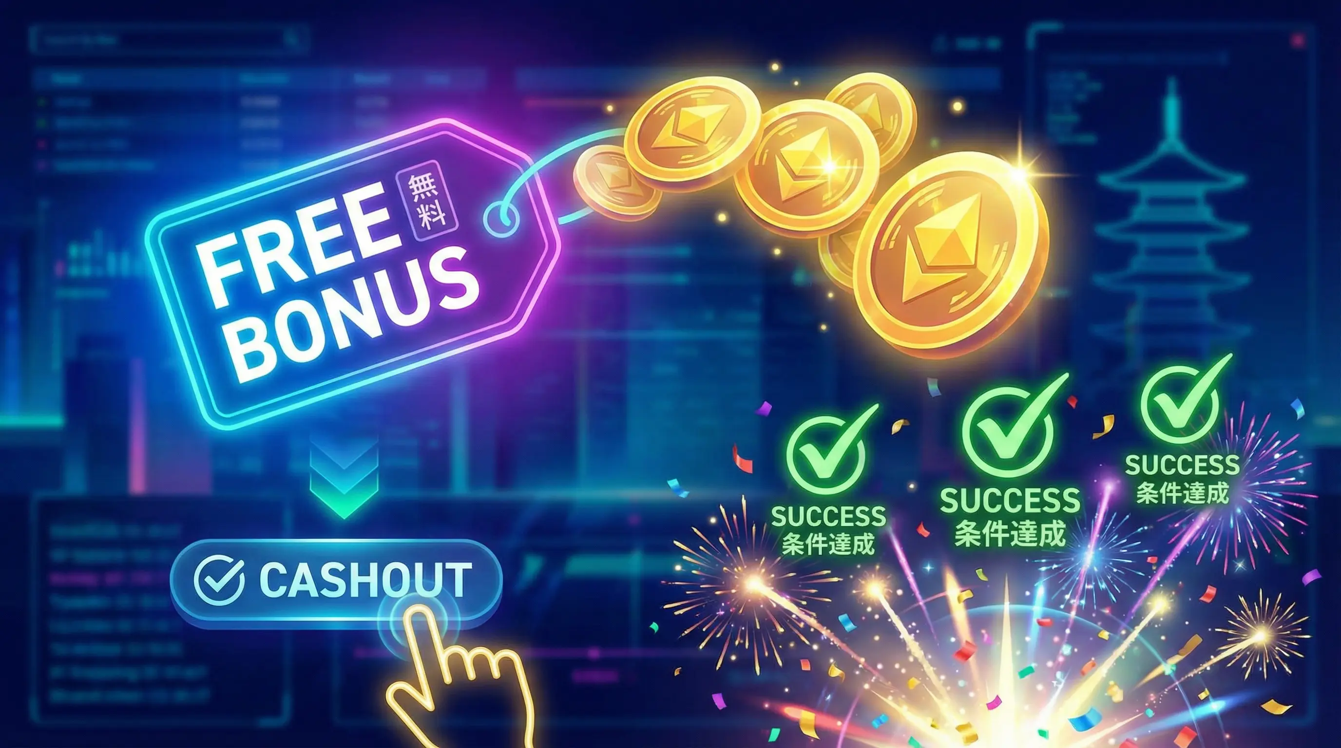 入金不要ボーナスの出金条件と出金方法【2026年最新】確実に現金化する手順を解説