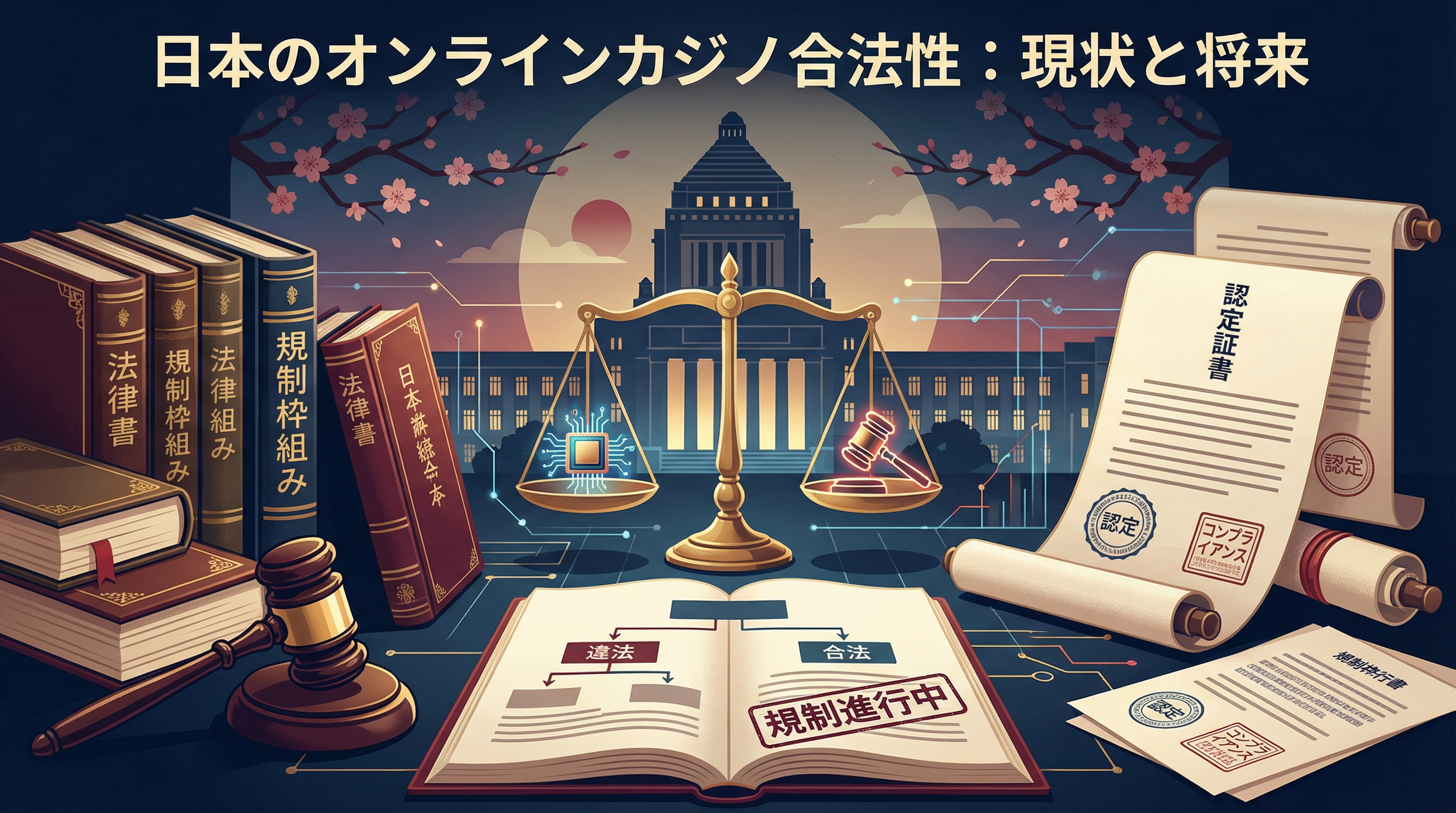 オンラインカジノは違法？合法？【2026年最新】逮捕リスクと安全な遊び方を解説