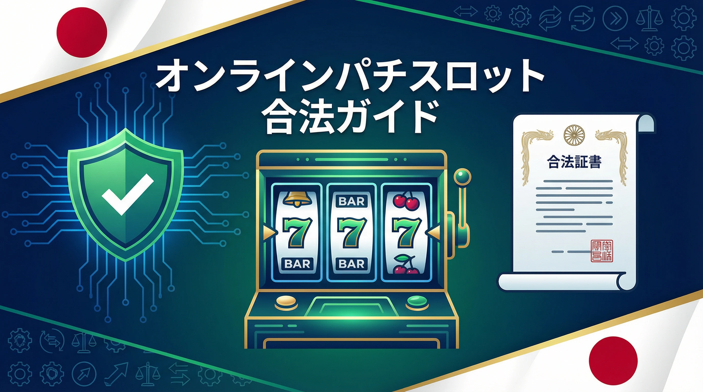 【2026年最新】オンラインパチスロは合法？違法？法的解説とおすすめカジノ