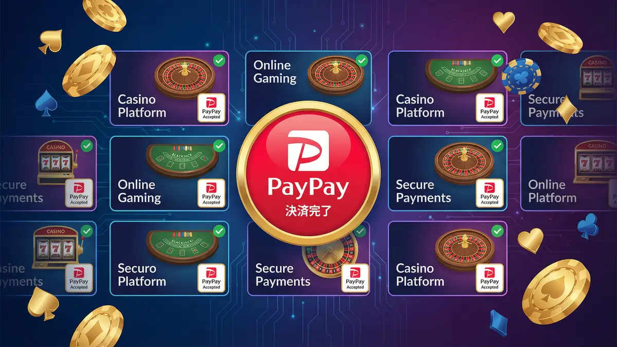 PayPay対応オンラインカジノ完全ガイド【2026年最新】スロット天国が唯一対応