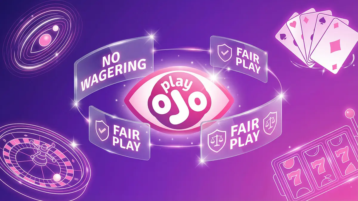 プレイオジョ（PlayOJO）徹底レビュー2026｜賭け条件なしボーナス・特徴・入出金を完全解説