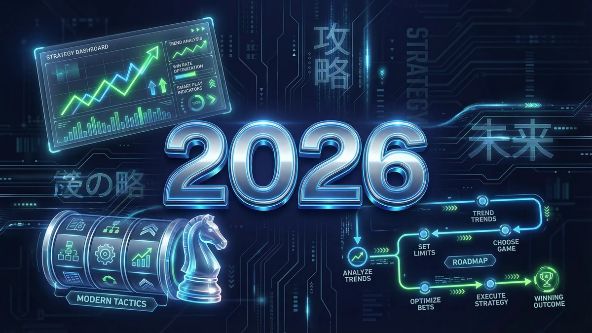 オンラインカジノで勝てるスロット攻略法2026｜RTP・ボラティリティで選ぶ勝率UP戦略